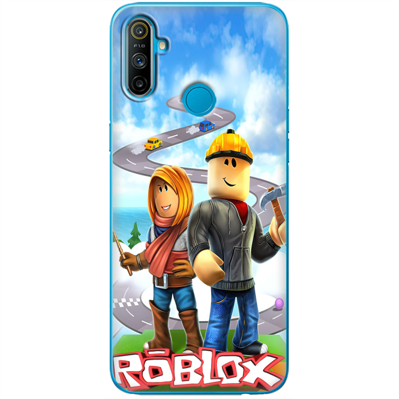 Чехол BoxFace Realme C3 Roblox Білдерман