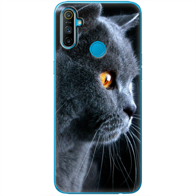 Чехол BoxFace Realme C3 English cat