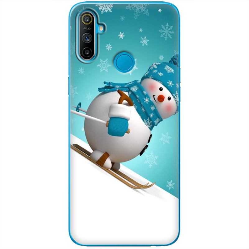 Чехол BoxFace Realme C3 Skier Snowman