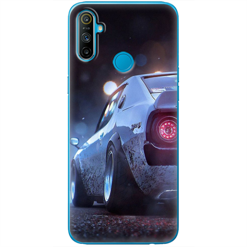 Чехол BoxFace Realme C3 Silver Car