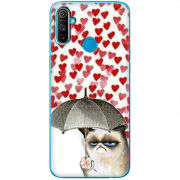 Чехол BoxFace Realme C3 Raining Hearts