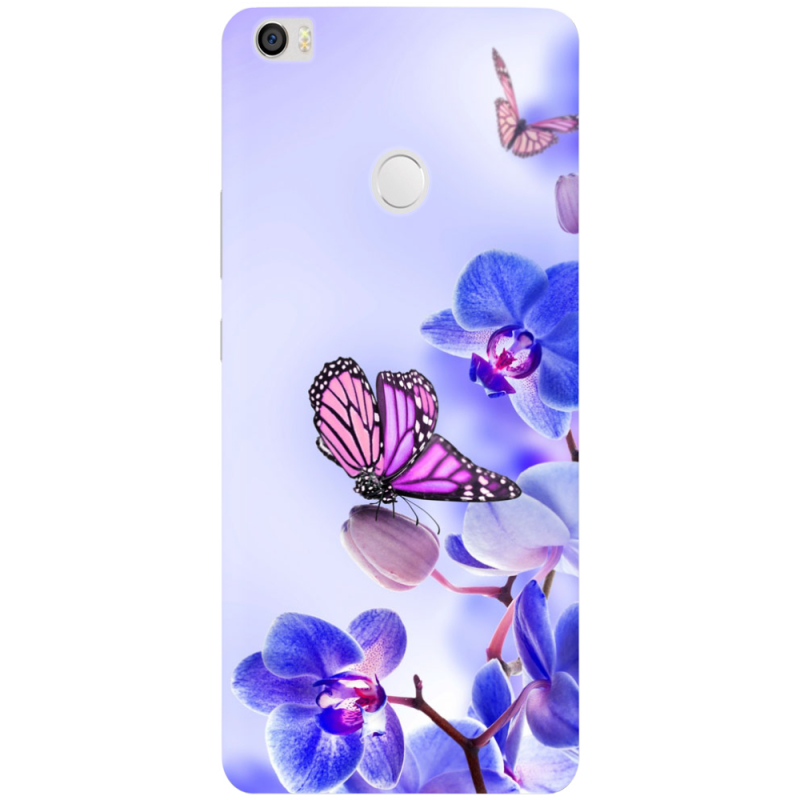 Чехол Uprint Xiaomi Mi Max Orchids and Butterflies