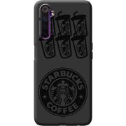 Черный чехол BoxFace Realme 6 Black Coffee