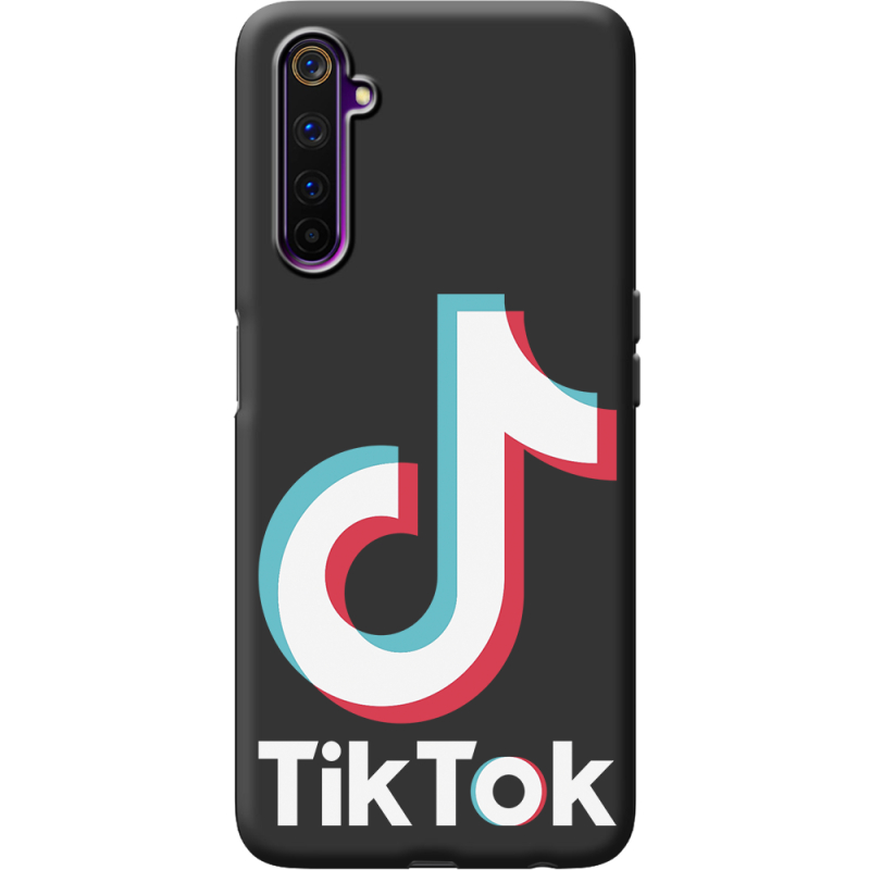 Черный чехол BoxFace Realme 6 Tik Tok