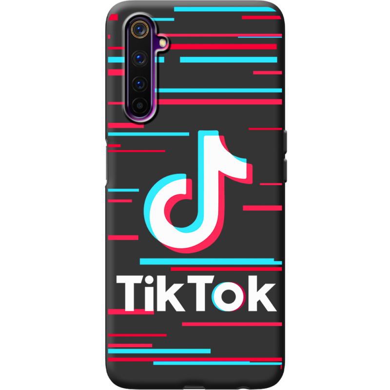 Черный чехол BoxFace Realme 6 Tik Tok