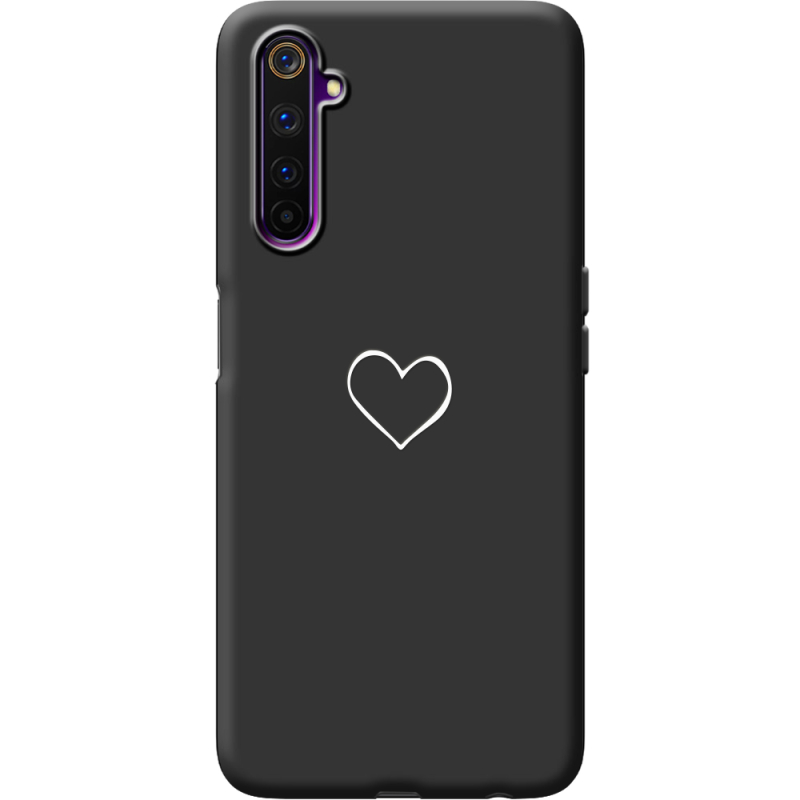 Черный чехол BoxFace Realme 6 My Heart