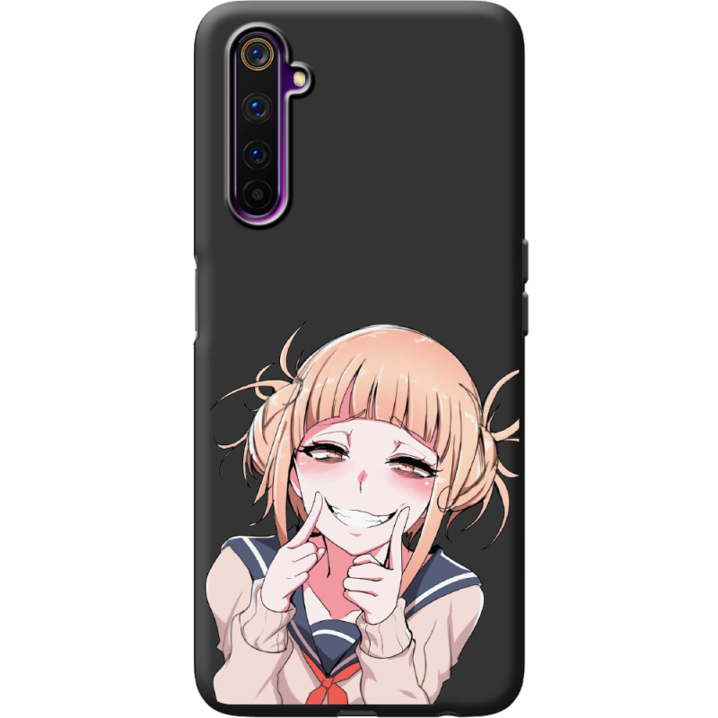 Черный чехол BoxFace Realme 6 Himiko Toga Smile