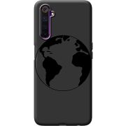 Черный чехол BoxFace Realme 6 Earth