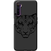 Черный чехол BoxFace Realme 6 Tiger