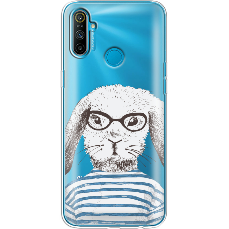 Прозрачный чехол BoxFace Realme C3 MR. Rabbit