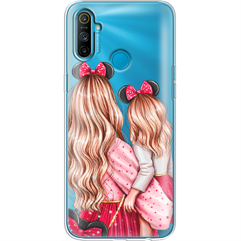 Прозрачный чехол BoxFace Realme C3 Mouse Girls