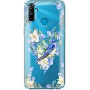 Прозрачный чехол BoxFace Realme C3 Spring Bird