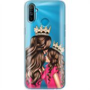 Прозрачный чехол BoxFace Realme C3 Queen and Princess