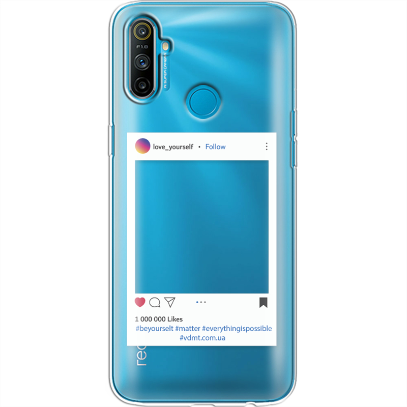 Прозрачный чехол BoxFace Realme C3 Insta