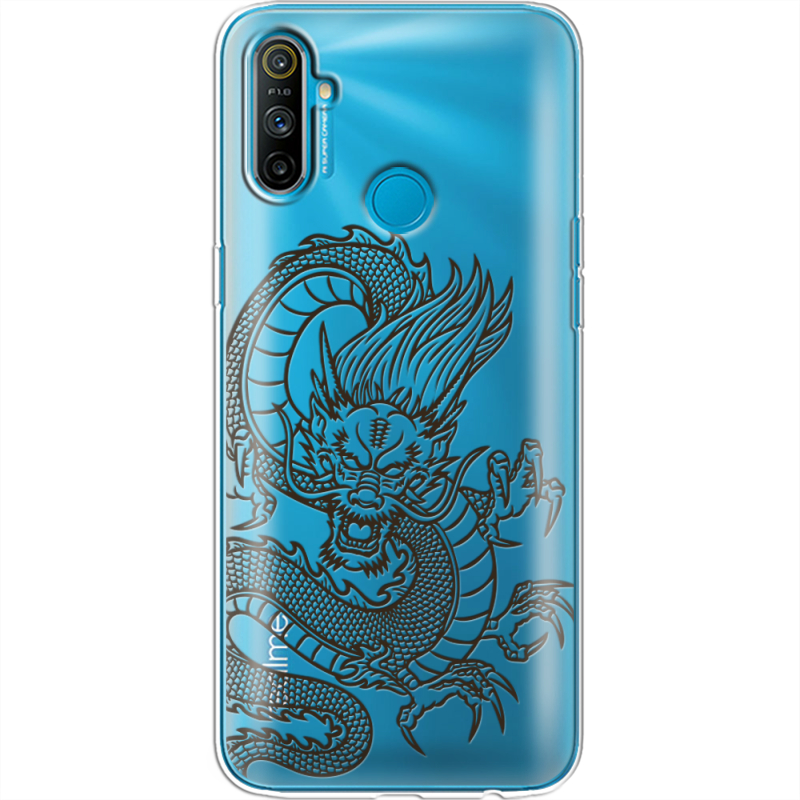 Прозрачный чехол BoxFace Realme C3 Chinese Dragon