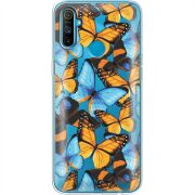 Прозрачный чехол BoxFace Realme C3 Butterfly Morpho