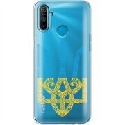 Прозрачный чехол BoxFace Realme C3 Gold Trident