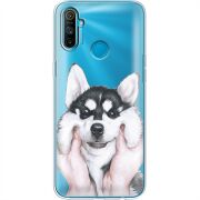 Прозрачный чехол BoxFace Realme C3 Husky