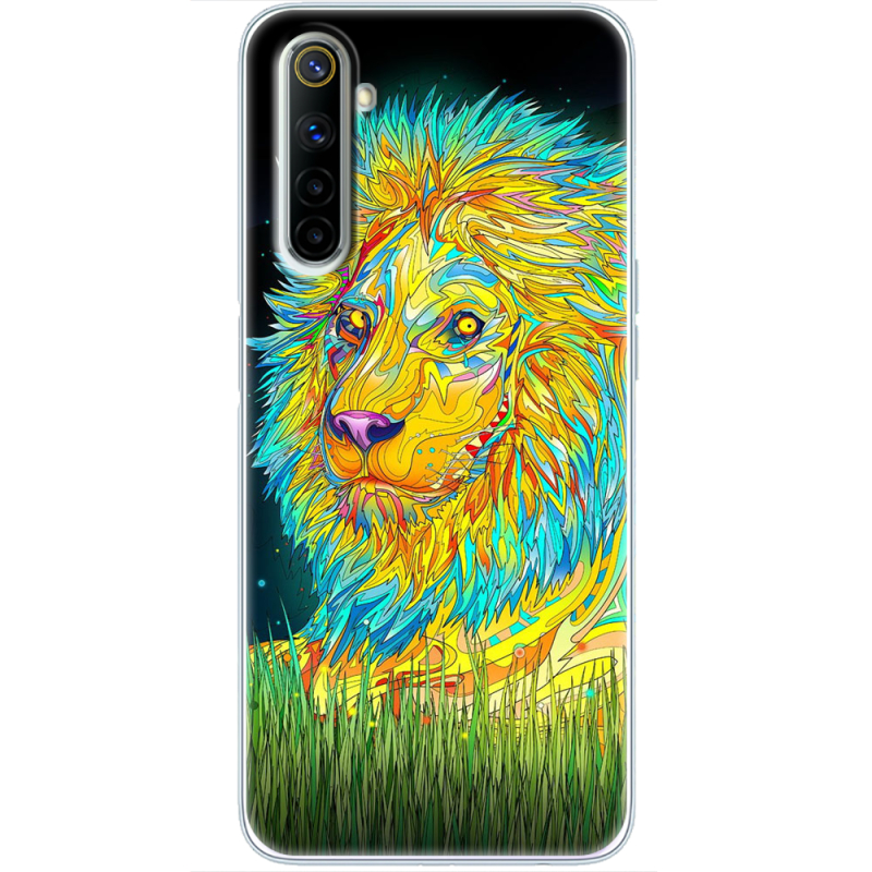 Чехол BoxFace Realme 6 Moonlight Lion