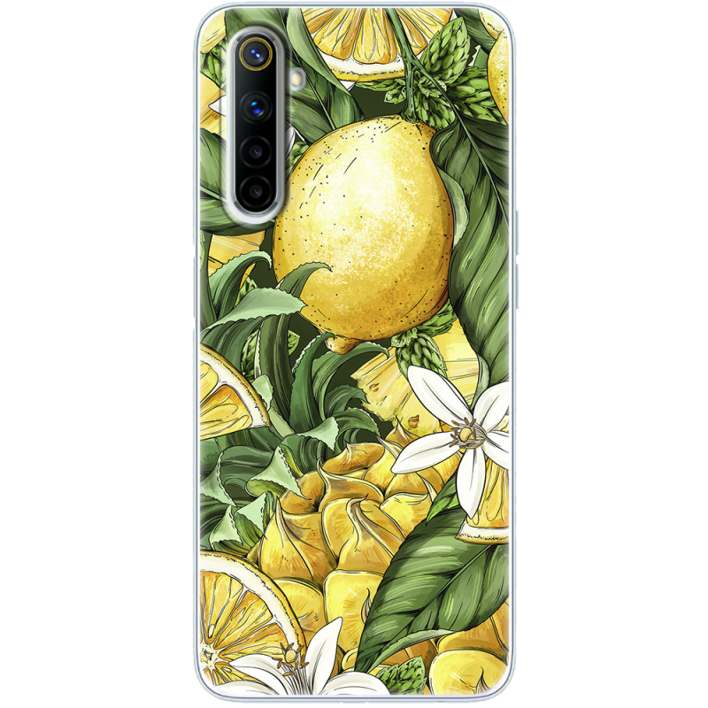 Чехол BoxFace Realme 6 Lemon Pattern