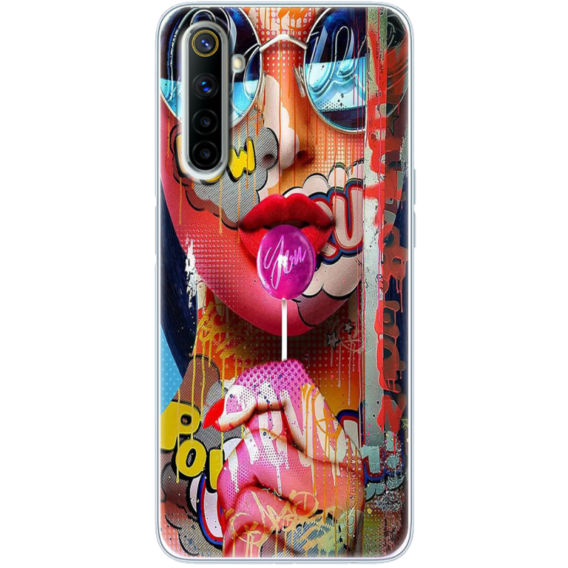 Чехол BoxFace Realme 6 Colorful Girl