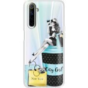 Прозрачный чехол BoxFace Realme 6 City Girl