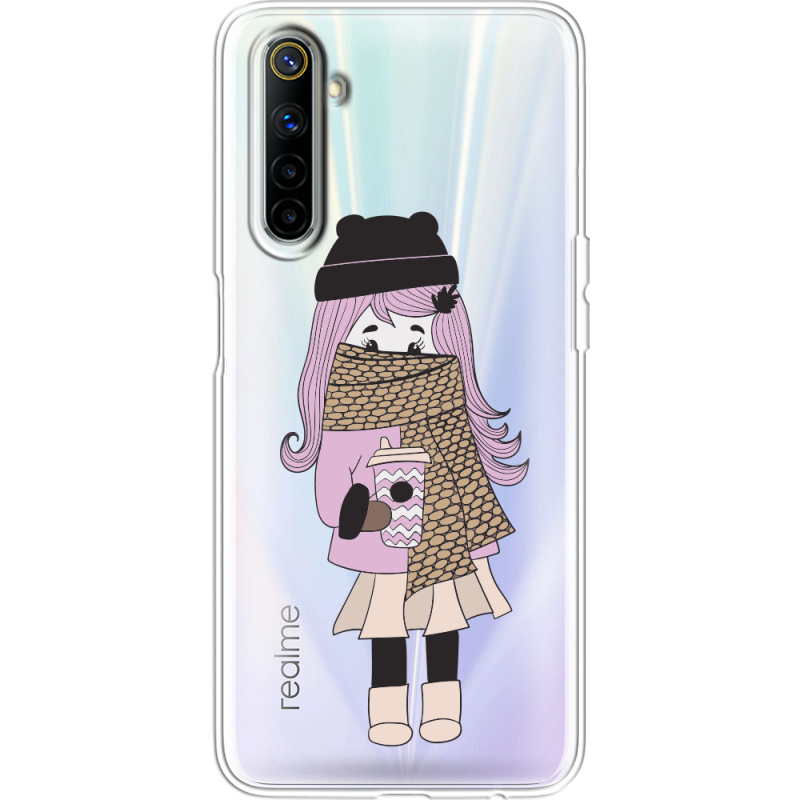 Прозрачный чехол BoxFace Realme 6 Winter Morning Girl