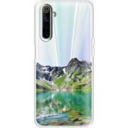 Прозрачный чехол BoxFace Realme 6 Green Mountain