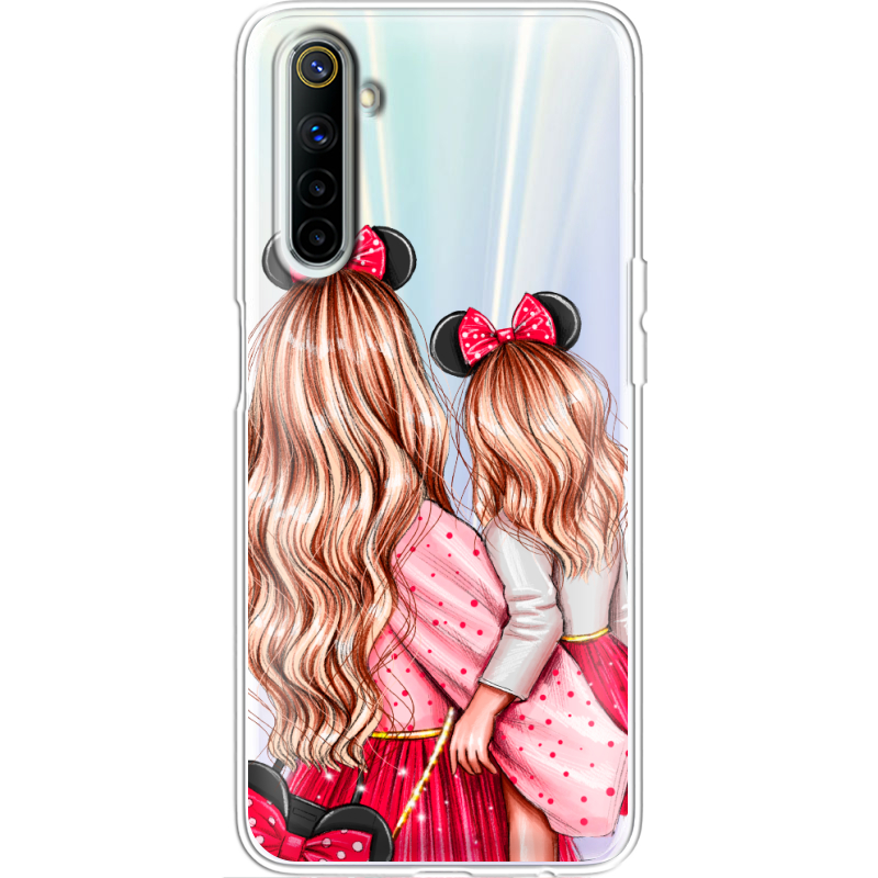 Прозрачный чехол BoxFace Realme 6 Mouse Girls