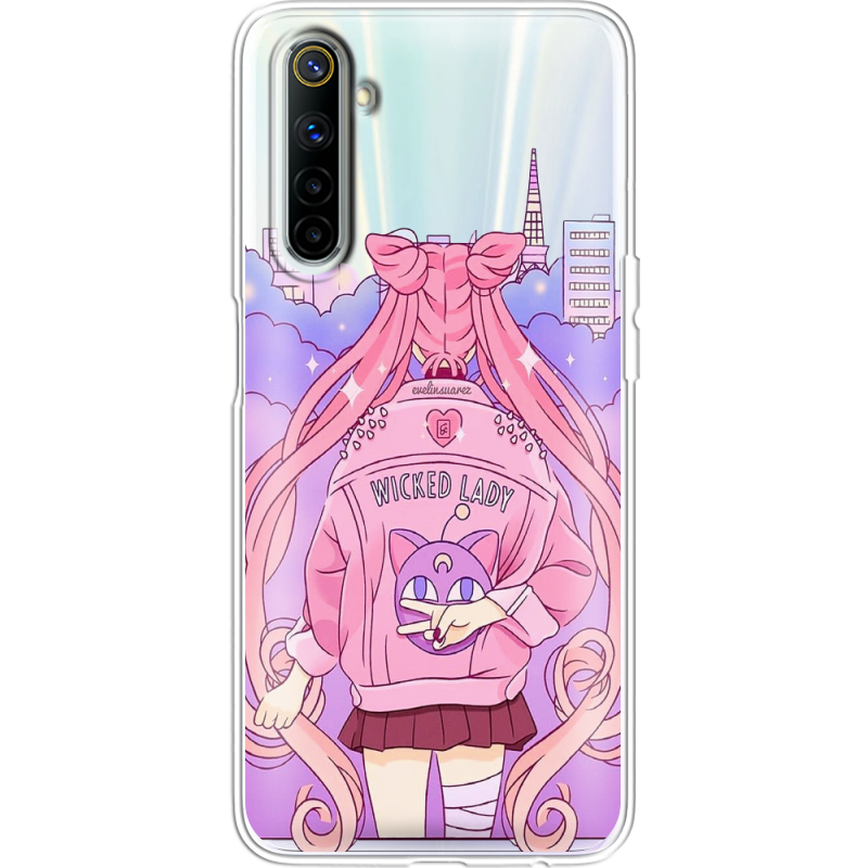 Прозрачный чехол BoxFace Realme 6 Wiked Lady