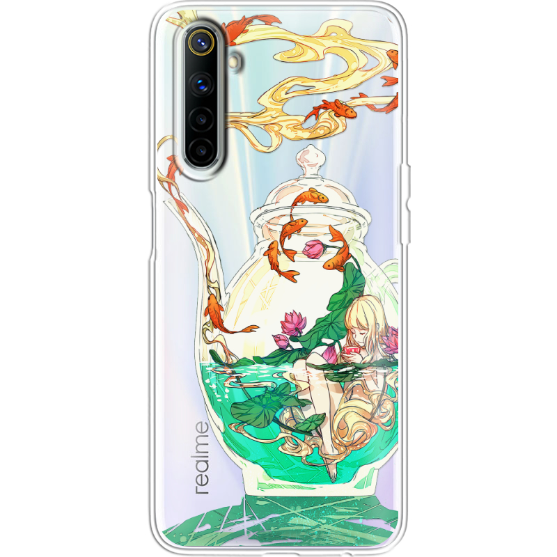 Прозрачный чехол BoxFace Realme 6 Kettle