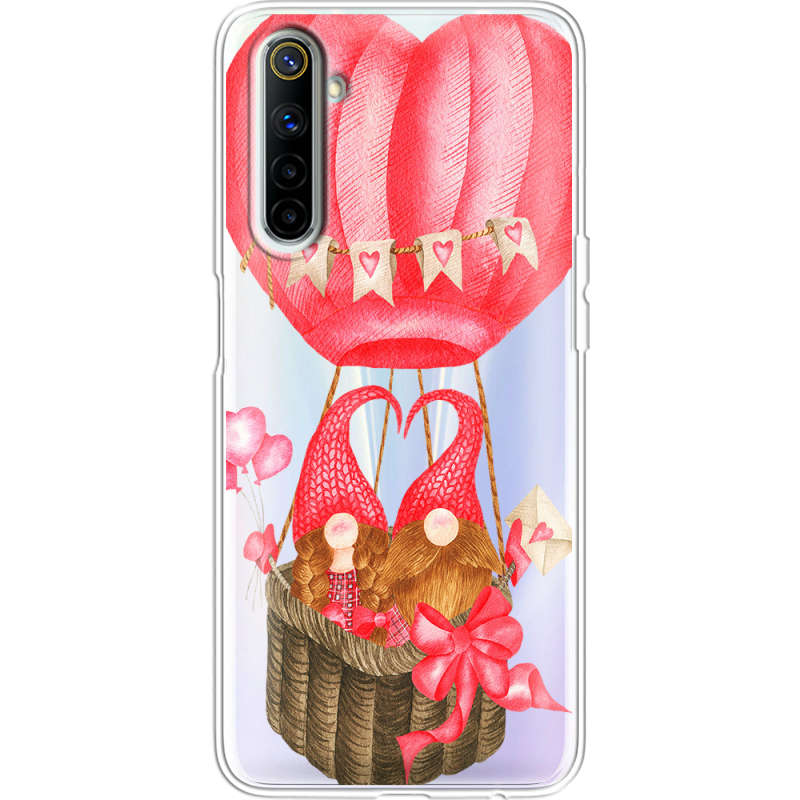 Прозрачный чехол BoxFace Realme 6 Valentine Dwarfs