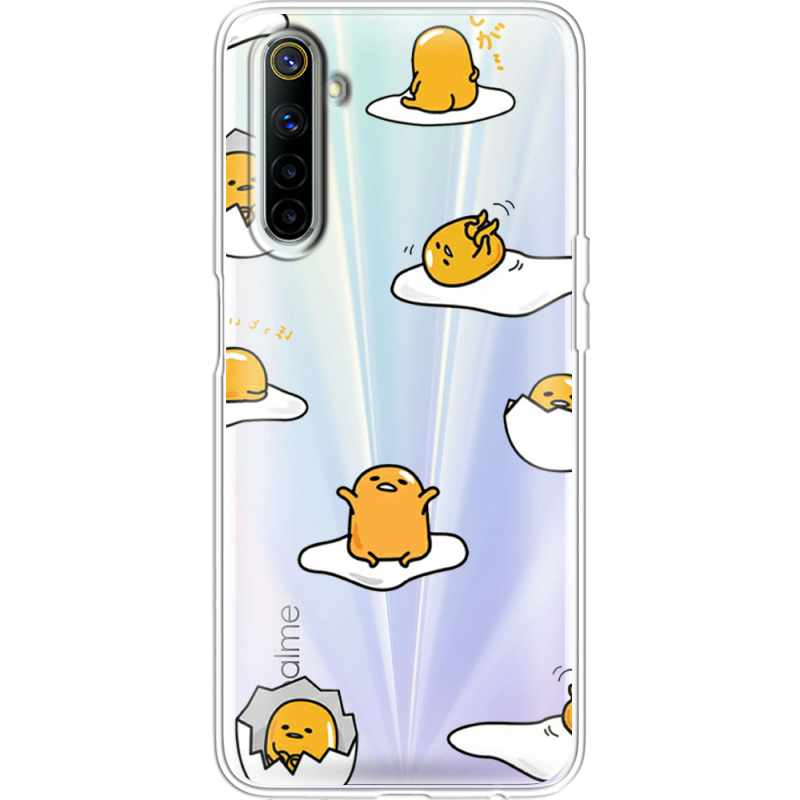 Прозрачный чехол BoxFace Realme 6 Gudetama