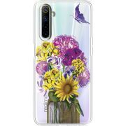 Прозрачный чехол BoxFace Realme 6 My Bouquet