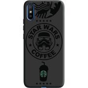 Черный чехол BoxFace Xiaomi Redmi 9A Dark Coffee