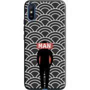 Черный чехол BoxFace Xiaomi Redmi 9A Man Pattern