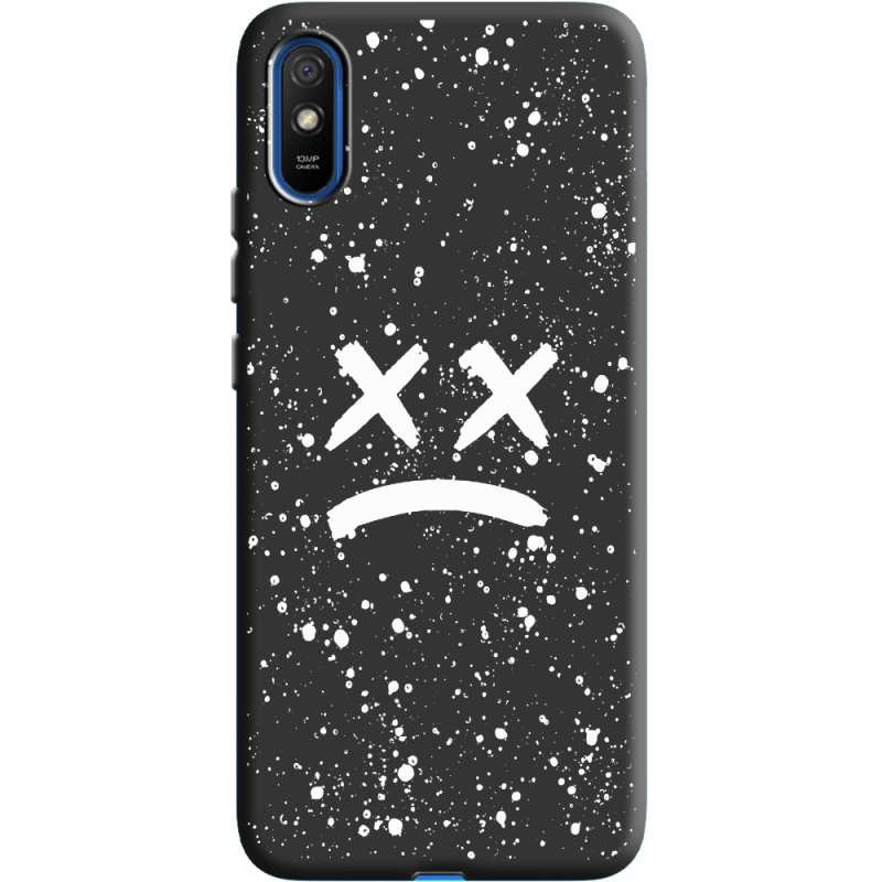 Черный чехол BoxFace Xiaomi Redmi 9A Sad Way