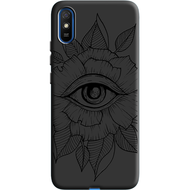 Черный чехол BoxFace Xiaomi Redmi 9A Eye