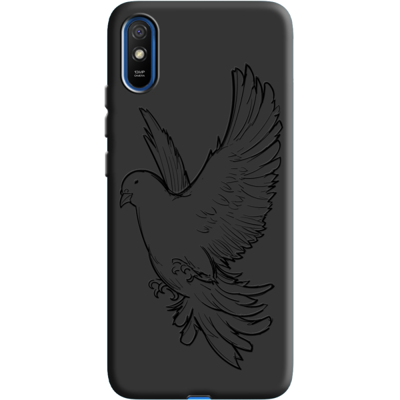 Черный чехол BoxFace Xiaomi Redmi 9A Dove