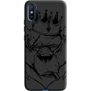 Черный чехол BoxFace Xiaomi Redmi 9A Bear King