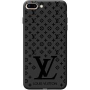 Черный чехол Uprint Apple iPhone 7/8 Plus LV Style