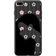 Черный чехол Uprint Apple iPhone 7/8 Plus Flower Hair