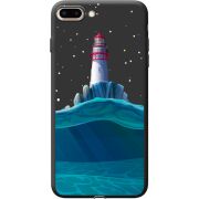 Черный чехол Uprint Apple iPhone 7/8 Plus Lighthouse