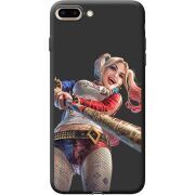 Черный чехол Uprint Apple iPhone 7/8 Plus Happy Harley Quinn