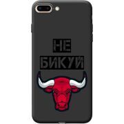 Черный чехол Uprint Apple iPhone 7/8 Plus Не Бикуй