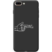 Черный чехол Uprint Apple iPhone 7/8 Plus Pew Pew