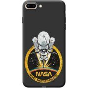 Черный чехол Uprint Apple iPhone 7/8 Plus NASA Spaceship