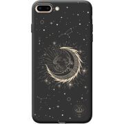 Черный чехол Uprint Apple iPhone 7/8 Plus Moon