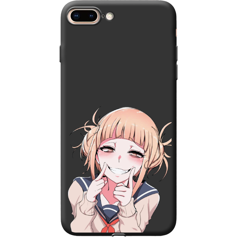 Черный чехол Uprint Apple iPhone 7/8 Plus Himiko Toga Smile