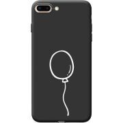 Черный чехол Uprint Apple iPhone 7/8 Plus Balloon